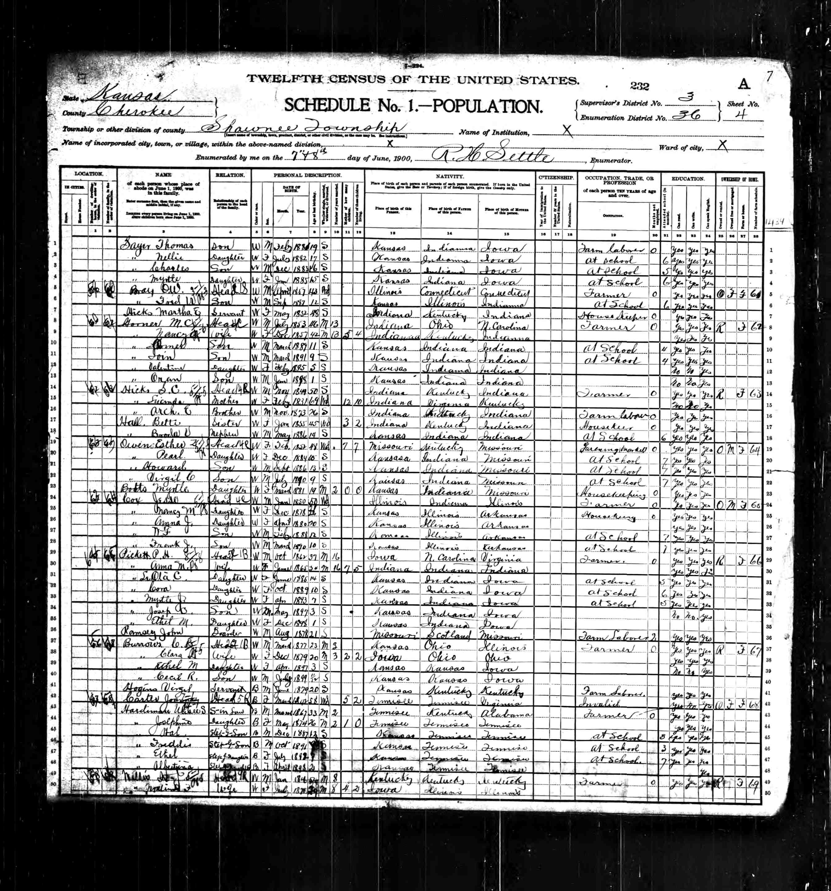 Geneaogical Records For Gibson Et Al